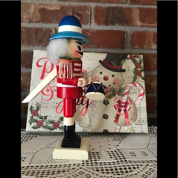 ❤️ Rare Vintage  10” Old Fashioned Wooden Nut Cracker ‼️FINAL SALE - Picture 8 of 10